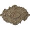 Ekena Millwork Kinsley Flowing Leaf Ceiling Medallion, Hand-Painted Gobi Desert Crackle, 30 3/8"W x 20 3/4"H x 1"P CM30KIGDC - alternate 1